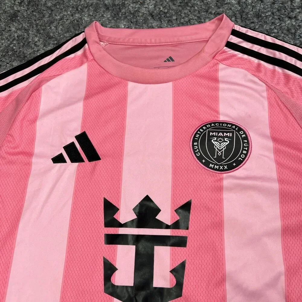 Adidas Aeroready Lionel Messi Jersey #10 Pink Home Size L Slim